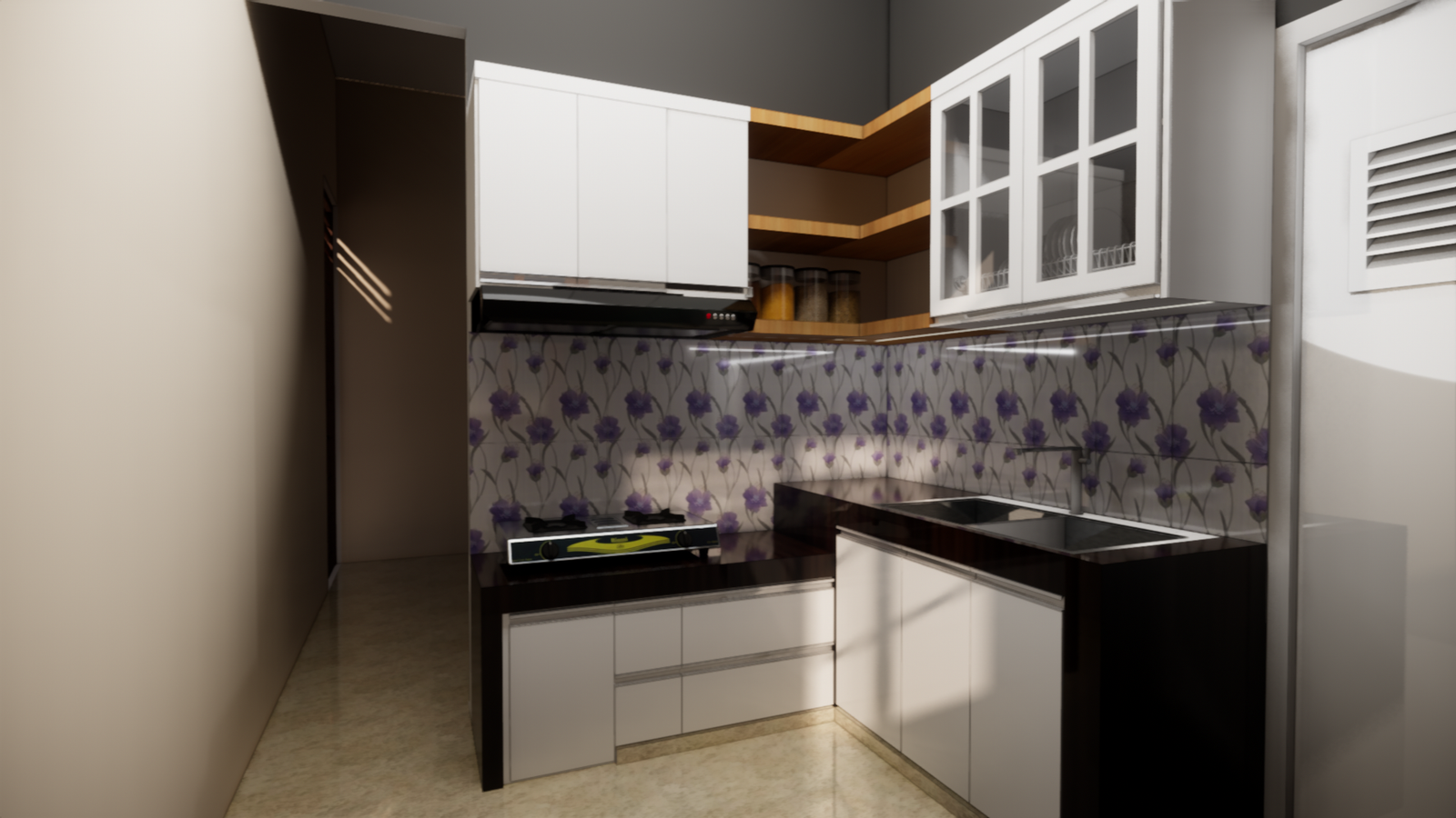 Kitchen Set Ibu Farida Yang Sudah Lelah Mengurus Rumahnya – Drama Dengan Tukang Bangunan