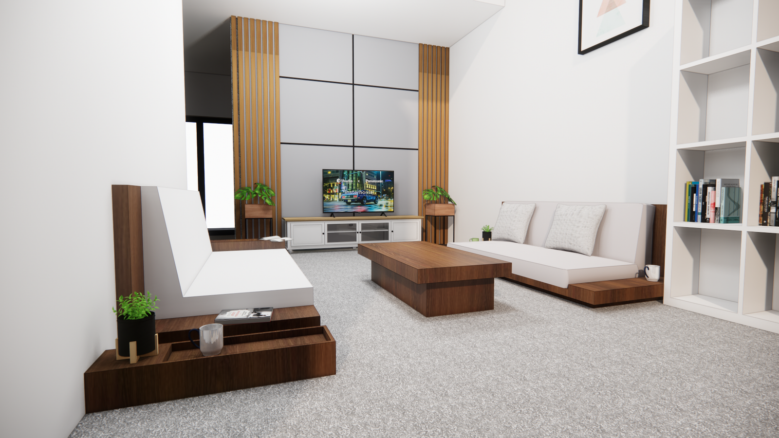 Project Living Room Untuk Ibu Juli di Jogja
