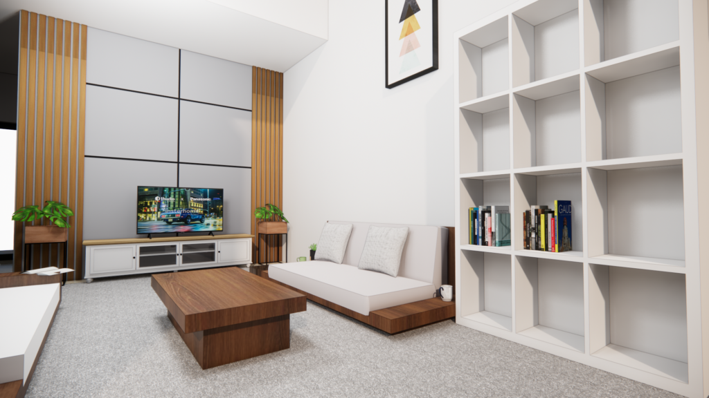 jasa interior jogja
Mahasiswa Kedokteran: Living Room Berkonsep Jepang untuk Ibu Juli**

Menempuh pendidikan di [Jurusan Kedokteran Universitas Muhammadiyah Yogyakarta (UMY)](https://jogja.insterhome.com/wp-admin/post.php?post=75&action=edit) membutuhkan kompensasi waktu, ketenangan, dan fokus yang amat tinggi. Memahami dinamika belajar sang buah hati yang panjang dan penuh tantangan, Ibu Juli—seorang ibu penuh perhatian asal Sumatra—mengambil langkah berani dengan berinvestasi pada hunian pribadi di Yogyakarta. Langkah ini bukan sekadar memberikan kepastian tempat tinggal yang aman selama bertahun-tahun, melainkan juga sebuah **strategi investasi properti yang cerdas** karena rumah memiliki nilai jual kembali yang sangat potensial setelah sang anak lulus nanti.

Agar rumah ini tidak sekadar menjadi tempat singgah, bagian *living room* dirancang khusus dengan **konsep ala Jepang (*Japandi Style*)** yang mengutamakan ketenangan, kerapian, dan kehangatan:

* **Mebel Rendah & Konsep Lesehan Modern:** Penggunaan meja kopi (*low coffee table*) dan tempat duduk berdesain rendah menciptakan suasana yang sangat santai. Konsep ini sangat fleksibel dan ideal saat digunakan untuk **belajar kelompok (*group study*)** bersama teman-teman sesama mahasiswa kedokteran. Diskusi materi kuliah yang berat jadi terasa lebih rileks dan tidak kaku.
* **Elemen Kayu & Warna Alami yang Menenangkan:** Sentuhan kayu berona hangat dan palet warna netral membantu meredakan stres setelah seharian menghadapi jadwal akademik yang padat di kampus.
* **Rak Display & Storage Efisien:** Dirancang untuk menampung buku-buku tebal kedokteran dan perlengkapan belajar tanpa membuat ruangan terasa sempit atau berantakan.

Perpaduan antara kasih sayang seorang ibu, perhitungan investasi yang matang, serta interior berestetika Jepang yang fungsional menjadikan *living room* ini ruang belajar bersama yang sempurna—tempat di mana calon-calon dokter masa depan bisa berdiskusi, bertukar pikiran, dan beristirahat dengan nyaman di Kota Pelajar.