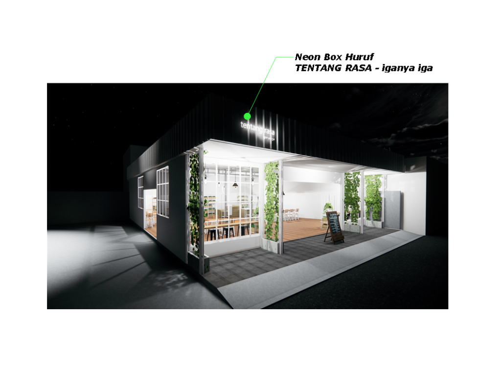 Inspirasi desain cafe konsep industrial kayu - Jasa interior rumah Purwokerto